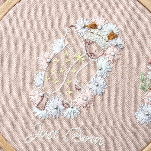 【刺繍】命名書✧メモリアルボード✧オーダーメイド 命名書 命名刺繍 命名ボード 命名 メモリアル 記念 オーダーの