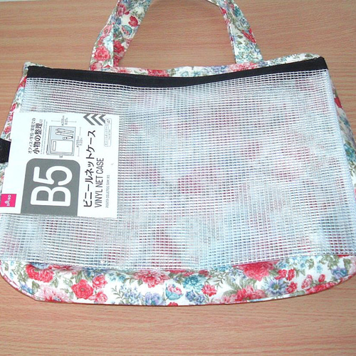 ANTOTE アントネットテッデ　花柄バゲットトートバッグ 収納袋付き 即納」手提げバッグB5サイズ カーネーションの花柄 トートバッグ