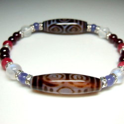 白蛇天珠/エメラルド ブレスレット kirara.gem 通販 19356792｜Creema