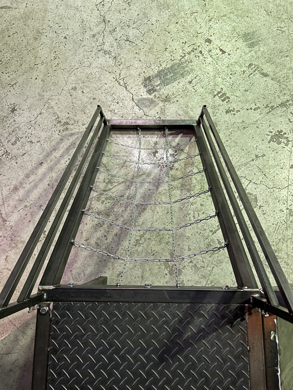 【アイアン遊具】滑り台　登り棒　チェーン階段　お庭に公園　⭐︎サイズオーダー可能⭐︎ 18枚目の画像