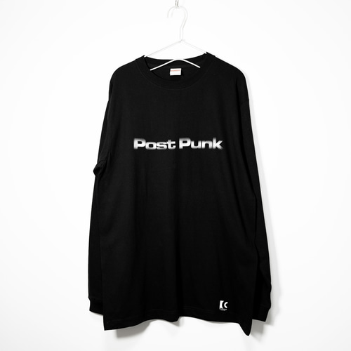 ポスト・パンクのマニアックな音楽系Tシャツ ロンT 【ブラック】 長袖