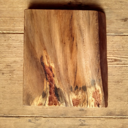 【木製看板製作】 楠 19cm×21cm 厚み2cm / 一枚板看板 6枚目の画像