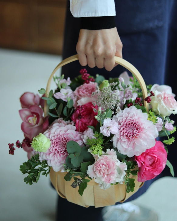 生花　母の日フラワーギフト　生花　誕生日　結婚式　卒業　入学 3枚目の画像