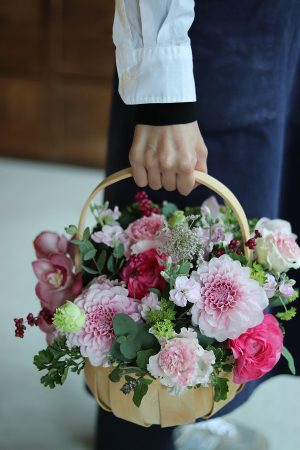 生花　母の日フラワーギフト　生花　誕生日　結婚式　卒業　入学 5枚目の画像