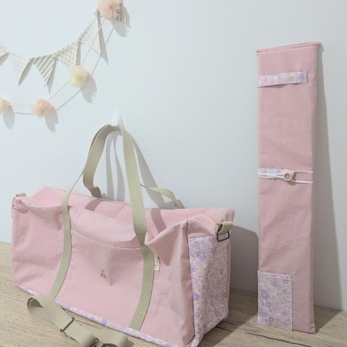 新体操リボンケース ボストンバッグ 新体操バッグ レッスンバッグ