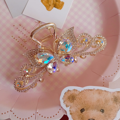 ピンクの葉模様ヘアクリップ ピンクの葉模様ヘアクリップ Amazon.co.jp: ZHEJIA ヘアクリップ