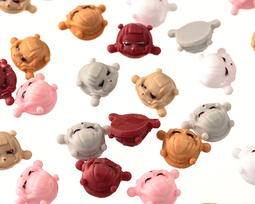 3dネイルパーツ ネイル パーツ デコパーツ 女の子 ミニチュア オーダー ✩ 3D ネイル パーツの通販 by hrk.nail shop｜ラクマ