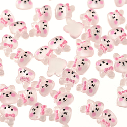3dネイルパーツ うさぎ いちご リボン ネイルパーツ デコパーツ ミニチュア 0488bd1272191a3f994f44dce92bfe