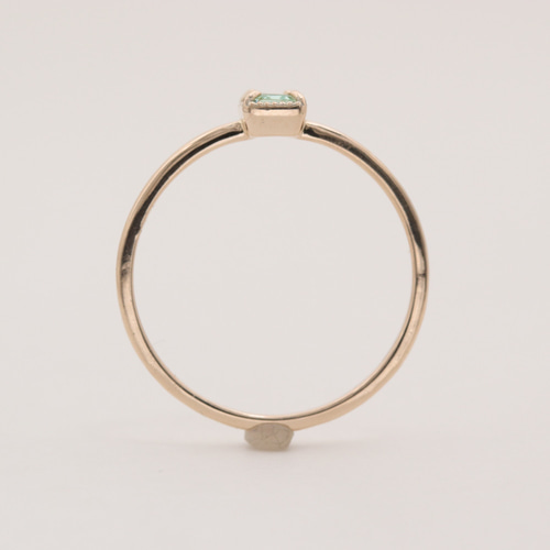 K10/1点物】グリーンベリルリング 指輪・リング EggPlant 通販