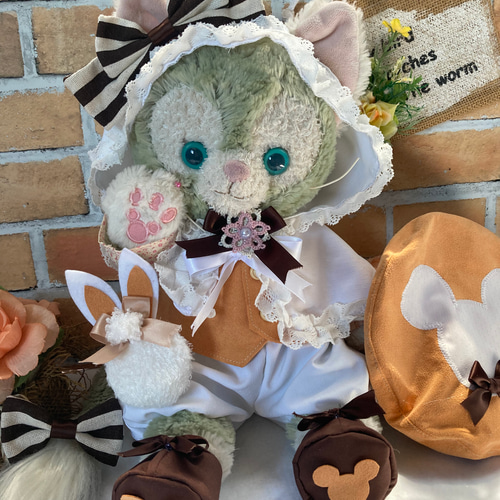 10-14cm ぬいぐるみ用 着ぐるみ ぬい服 くま ぬいぐるみ aki 10-14cm ぬいぐるみ用 着ぐるみ ぬい服 くま ぬいぐるみ aki