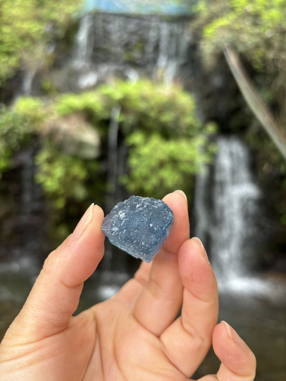 アクアマリン☆原石☆22g☆瀧川神社にて浄化☆No.3 17枚目の画像