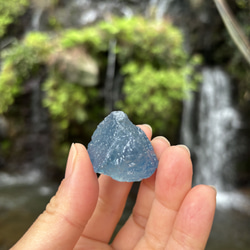 アクアマリン☆原石☆22g☆瀧川神社にて浄化☆No.3 19枚目の画像