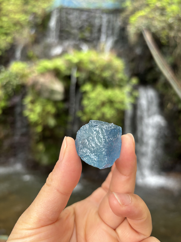 アクアマリン☆原石☆22g☆瀧川神社にて浄化☆No.3 1枚目の画像