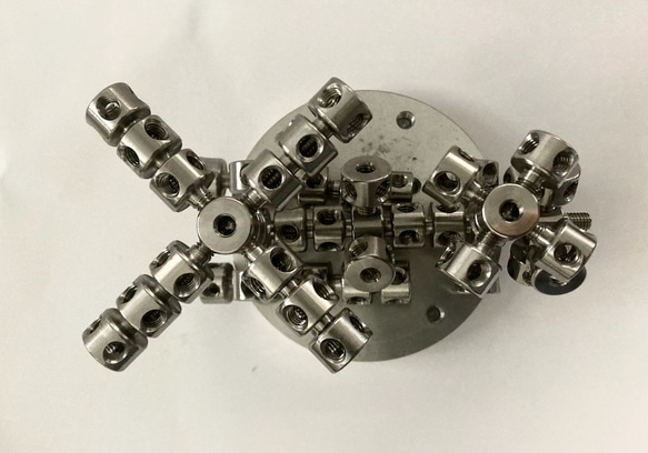 【本格セット】THE SCREW（ステンレスブロック50個､ステンレスプレート1個入り） 2枚目の画像