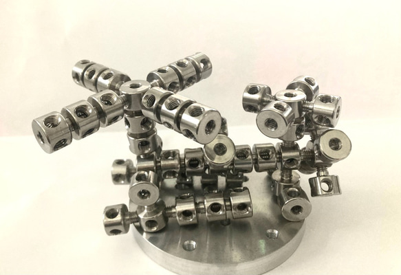 【本格セット】THE SCREW（ステンレスブロック50個､ステンレスプレート1個入り） 1枚目の画像