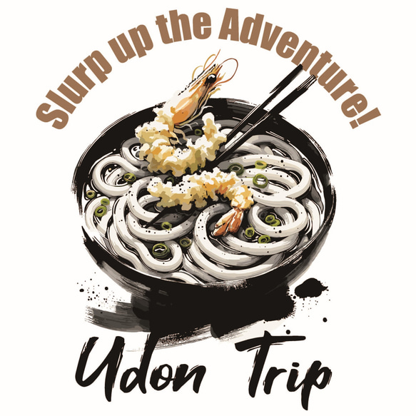 Udon Trip　半袖Tシャツ 2枚目の画像