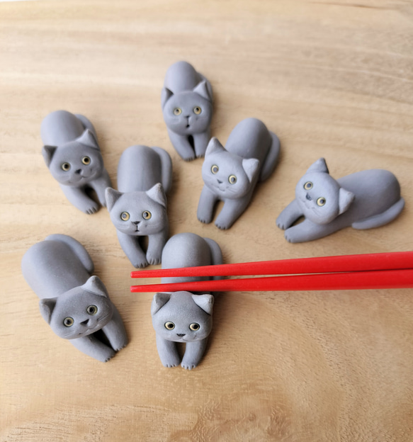 うちの猫-uchinoko箸置き 4枚目の画像