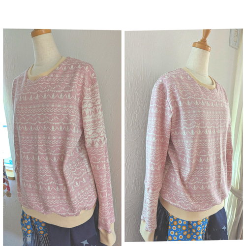 ☆maffon良質生地使用☆海の仲間達柄トレーナー☆ スウェット  