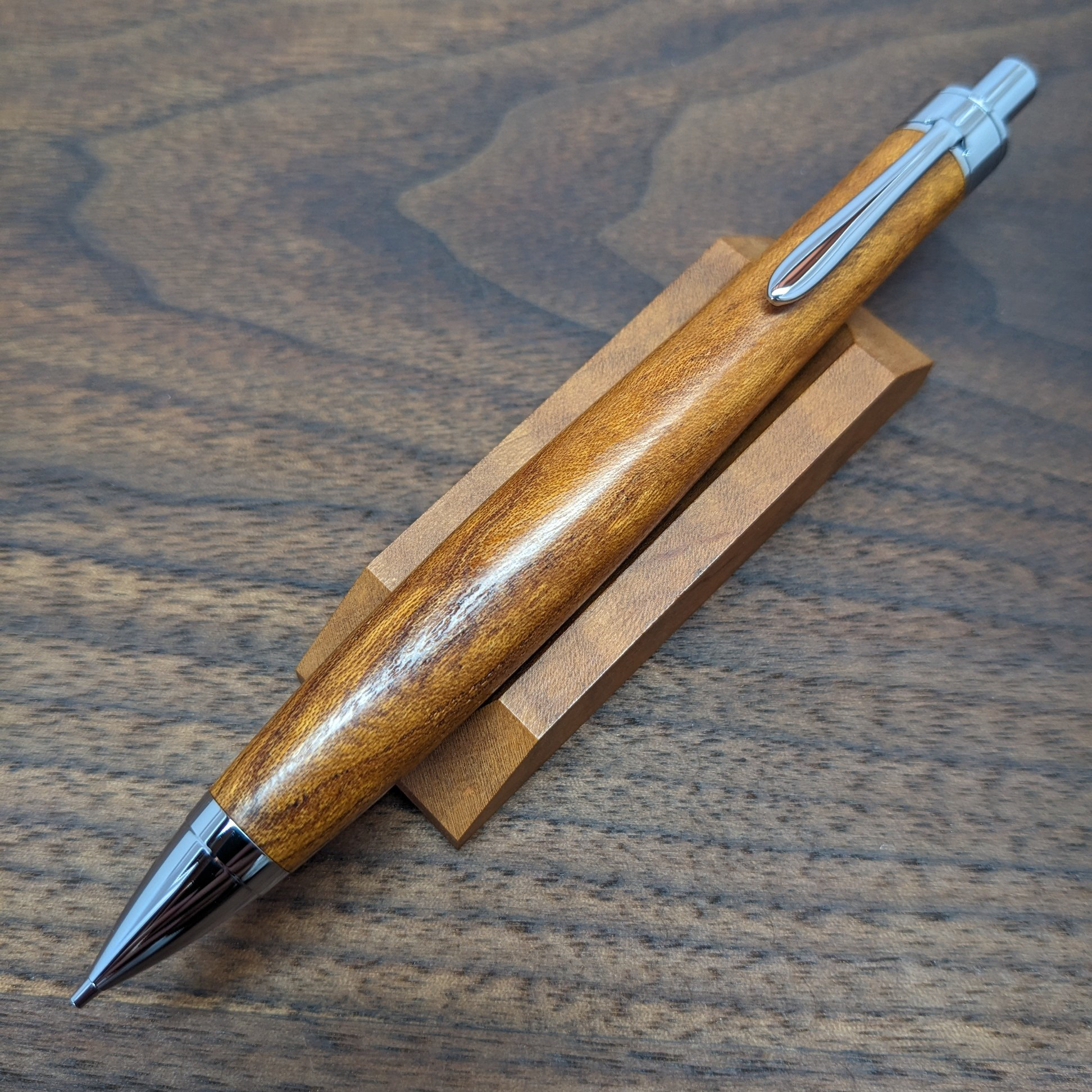 ボナンペン欅シャープペンシル ボナンペン 欅 アルミ金具 0 5mm シャープペン｜Yahoo!フリマ