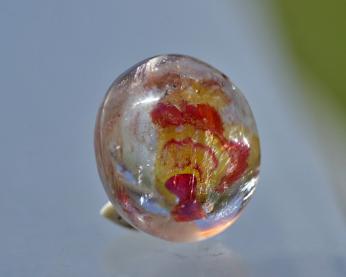 オーロラクォーツ貔貅羽付き メラメラサンセット☆オーロラクォーツ s1222 天然石 Funky