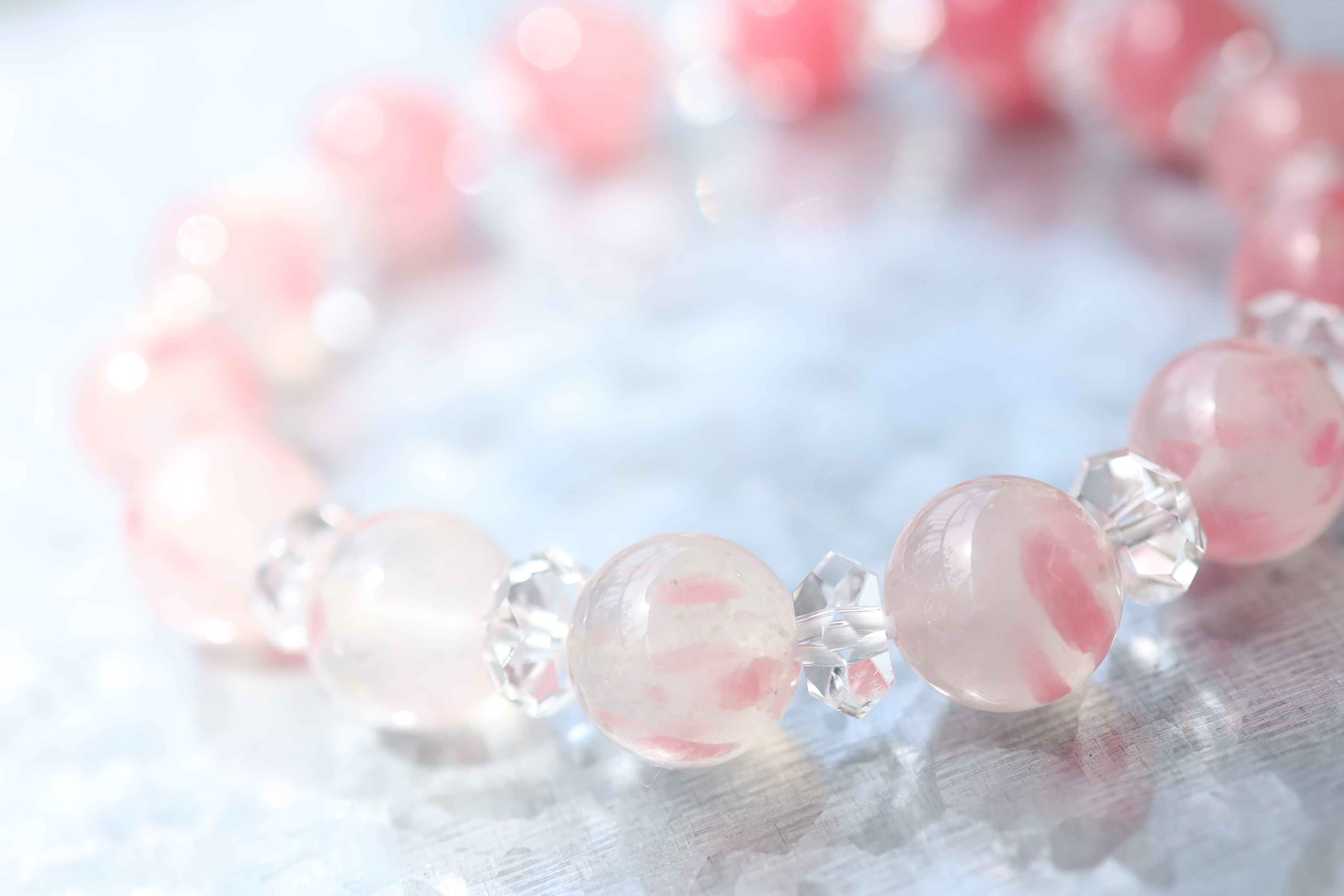 稀少 天然石 握り石 金魚