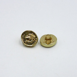 ミニメタルボタン12mm【Portrait Coin 】4個 6枚目の画像
