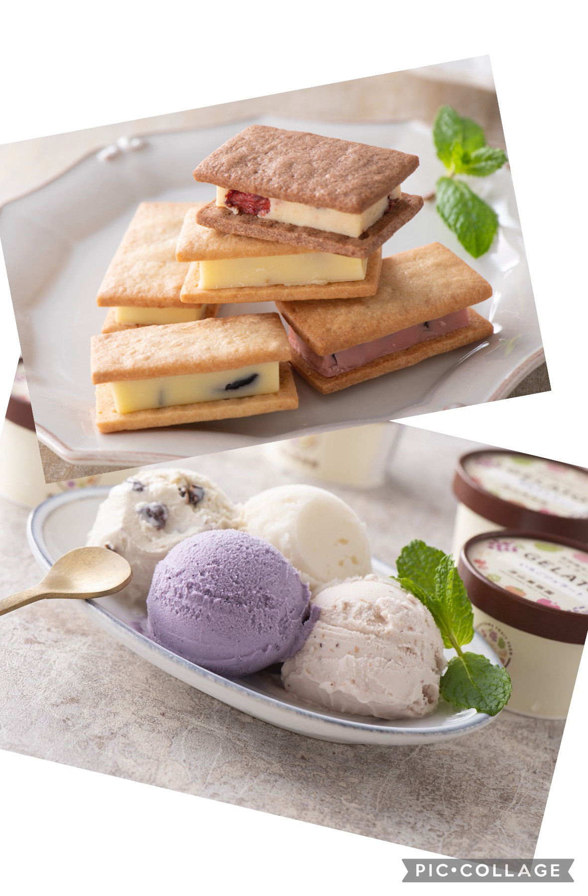 【ギフトに】おまかせジェラート6個＆バターサンド5種のセット