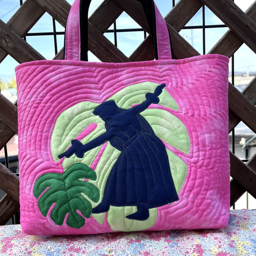 ハワイアンキルト バッグ フラガール オーダー