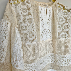 patchwork lace tunic　"a" 13枚目の画像