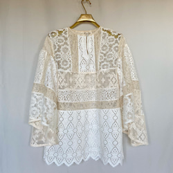 patchwork lace tunic　"a" 11枚目の画像