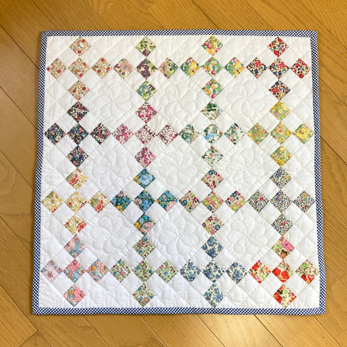 リバティ パッチワーク タペストリー ハートコレクション❤︎