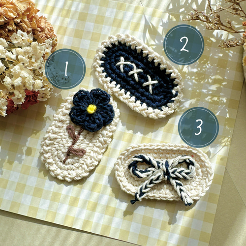 ハンドメイド パッチンピン no.26 （ハンドメイド パッチンピン