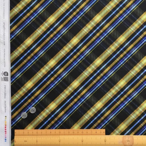 生地　Better in Plaid Night　-CTT36704　-ART GALLERY FABRICS　 4枚目の画像