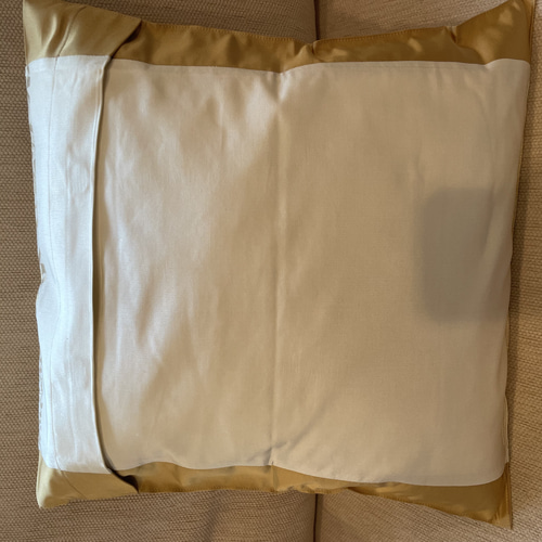 完売】ラスト2点!!大人気!!金泊正絹袋帯リメイククッションカバー 完売