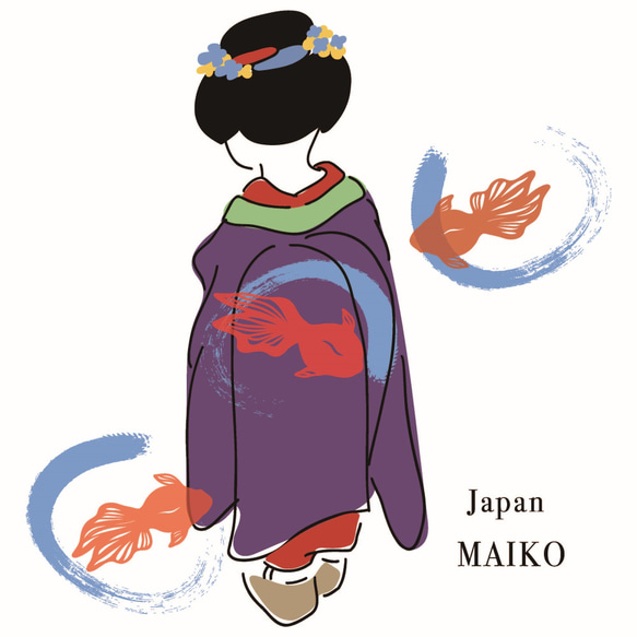 MAIKO　半袖Tシャツ 2枚目の画像