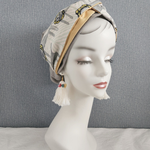 ミナペルホネン ターバン petal fence ヘアターバン - minä perhonen