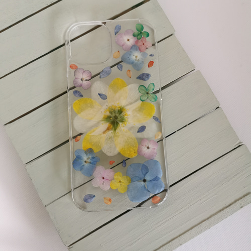 春color 押し花iPhoneケース 押し花スマホケース iPhoneケース・カバー  