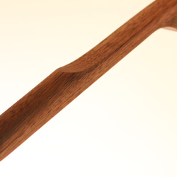 ミニー様オーダー製作分：曲げ木のハンガー(３層 Lサイズ)：ウォールナット 3枚目の画像