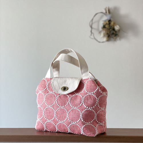 ⚮̈ミナペルホネン tambourine red ムータバッグ 3wayトート トート 