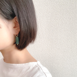 EARRING:「Mint」-drizzle- onomatopoeia 7枚目の画像