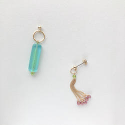 EARRING:「Mint」-drizzle- onomatopoeia 2枚目の画像