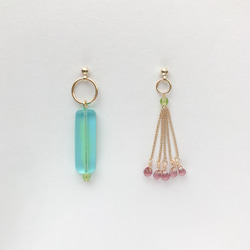 EARRING:「Mint」-drizzle- onomatopoeia 1枚目の画像