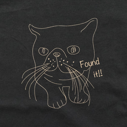 BUSA CAT 'Found it !!' Tee tシャツ vent blanc VC241736 ヴァンブラン 11枚目の画像