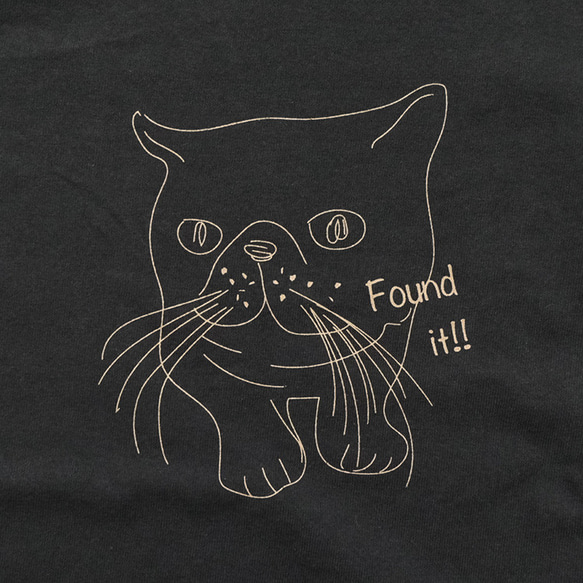 BUSA CAT 'Found it !!' Tee tシャツ vent blanc VC241736 ヴァンブラン 11枚目の画像