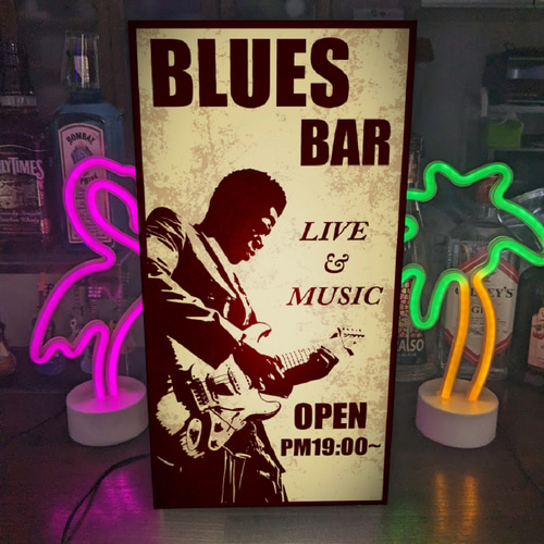 Lサイズ】ブルース ジャズ ライブ コンサート ギター BAR カフェ