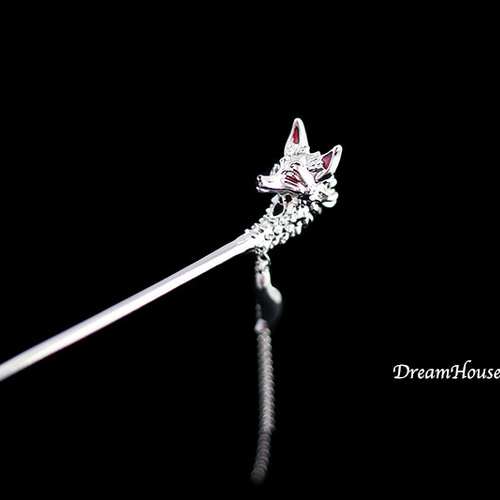 ❤️ 簪かんざしきつね桜水引祭り和装ハンドメイド