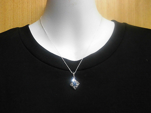 天然石 SILVER925オパールネックレス(ペンダント) 　　　240101219