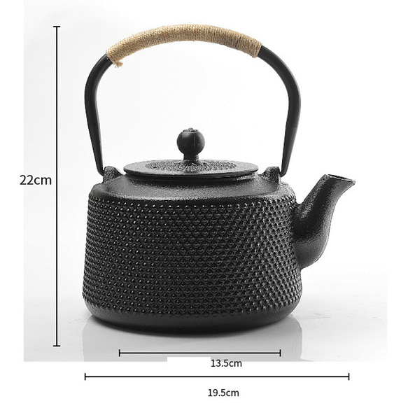 一等品 大人気 手作り 鉄壺 茶壺 茶壷 急須 常滑焼 茶器 茶道具 砂鉄 南部鉄器 鉄 やかんを沸かす お茶の道具 容 5枚目の画像