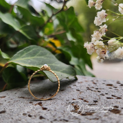 Perl Fleur Ring. 8枚目の画像