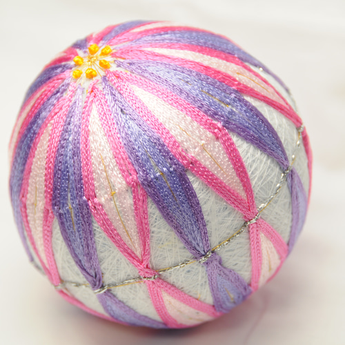 手毬　てまり　大量６６個セット　大きさいろいろ てまり No.014 / 手鞠 手毬 手まり Temari 約10cm 縁起物 贈り物
